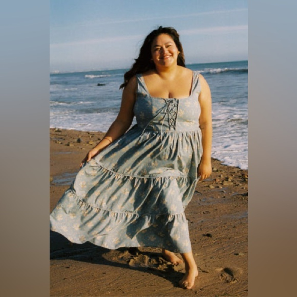 Christy Dawn Adele Dress, Spruce Bouquet print, new with all tags.